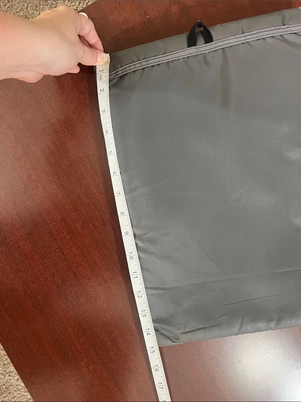 Patagonia Gray Mesh laptop Case Organizer Pouch
